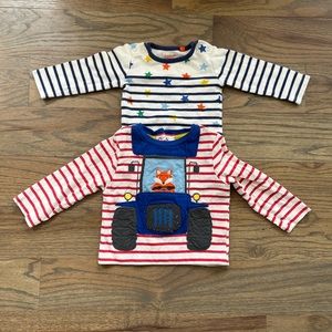 Infant Boy Baby Boden Bodysuit and Tee Set - Size 3-6 Months
